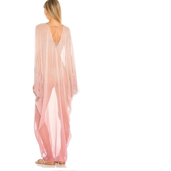 Callie Caftan in Mauve Ombré - Picture 2 of 15